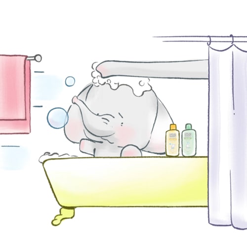 فیلی و حمام - مامابیبی